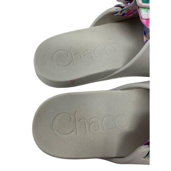 Chaco Womens Z/Cloud Tie-Dye Adjustable Sandals With Buckle Strap Size 8 - Picture 7 of 12